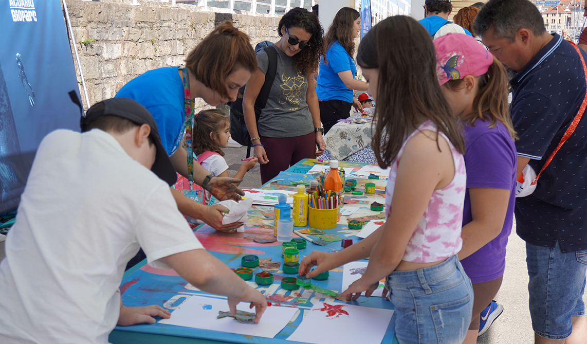 Actividades divulgación BIOPARC Acuario de Gijón